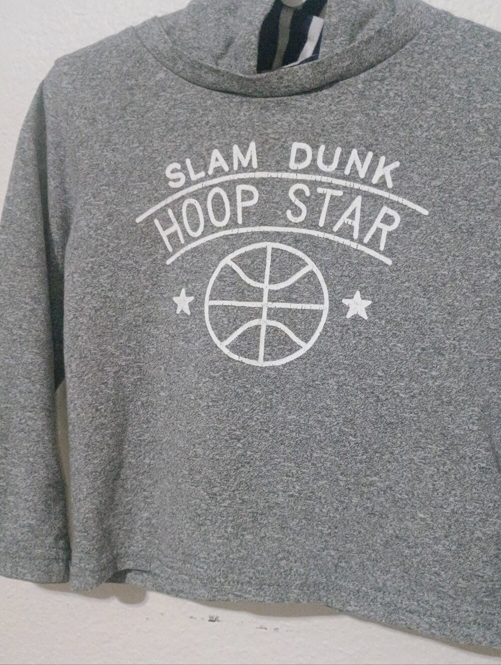 4/$15 Lightweight Hooded Basketball Tshirt, 2T